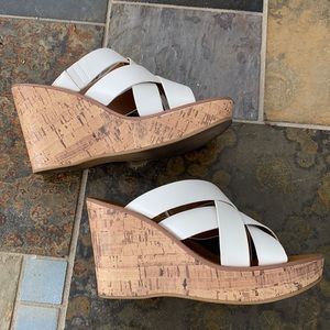 Indigo Road White Platform Sandals